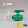 New design hot sale ppr brass ball plastic valve